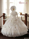 Elpress L Full of Fragrance Hime Lolita Dress and Underskirt