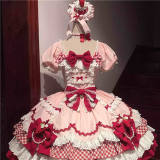 Berry Sweetheart Doll Lolita Dress and Hat