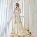 The Mist Rose Empire Lolita Dress and Headband