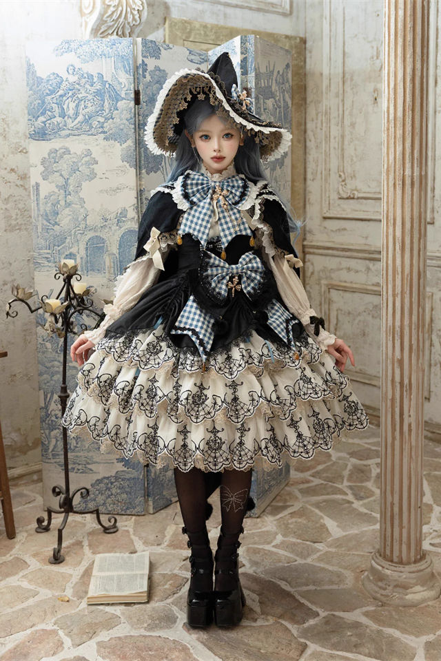 Bramble Rose Astrology Witch Gothic Lolita Full Set