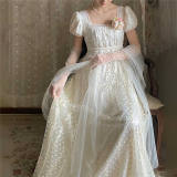 The Mist Rose Empire Lolita Dress and Headband