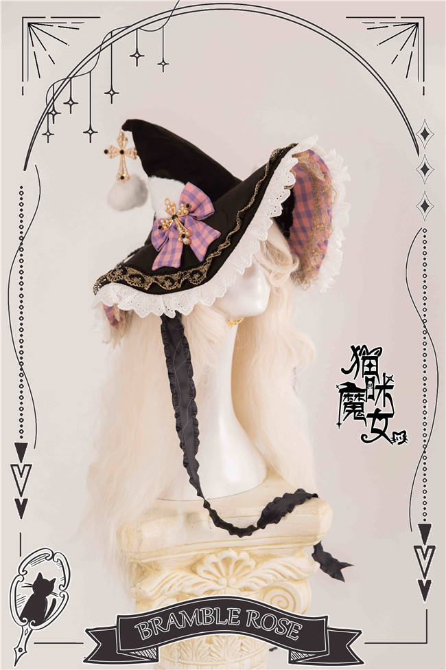 Bramble Rose Cat Witch Lolita Dress Full Set