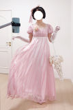 The Mist Rose Empire Lolita Dress and Headband