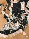 White Peach Blossoms Qi Lolita Dress, Bolero and Bun Side Clips