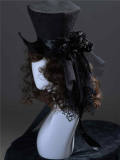 Lilith House Horrible House Gothic Lolita Top Hat