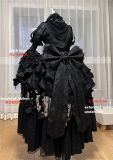 Smoothy Caliburn Lolita Bolero, Corset, Hime Sleeves, Underskirt and Back Bow