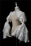 Smoothy Caliburn Lolita Bolero, Corset, Hime Sleeves, Underskirt and Back Bow