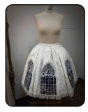 Susin Night Falls Cathedral Stained Glass Window Gothic Lolita Series