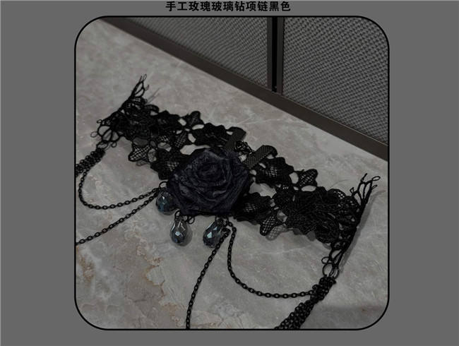 Susin Night Falls Cathedral Stained Glass Window Lolita Accessories