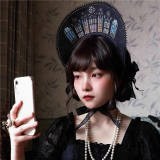 The Holy Cross Stained Glass Window Lolita Accessories