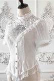 The Holy Cross Stained Glass Window Gothic Lolita Blouse