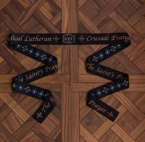 The Holy Cross Stained Glass Window Lolita Accessories