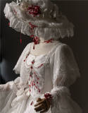 Nightmare Lilith White Gothic Lolita Hat
