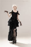 LingXi Nightfall Maste Gothic Fishbone Skirt, Top, Coat and Necklace
