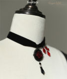 LingXi Nightfall Maste Gothic Fishbone Skirt, Top, Coat and Necklace