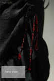 LingXi Nightfall Maste Gothic Fishbone Skirt, Top, Coat and Necklace