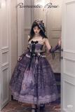 Romantic Rose Elegant Lolita Dress and Overskirt