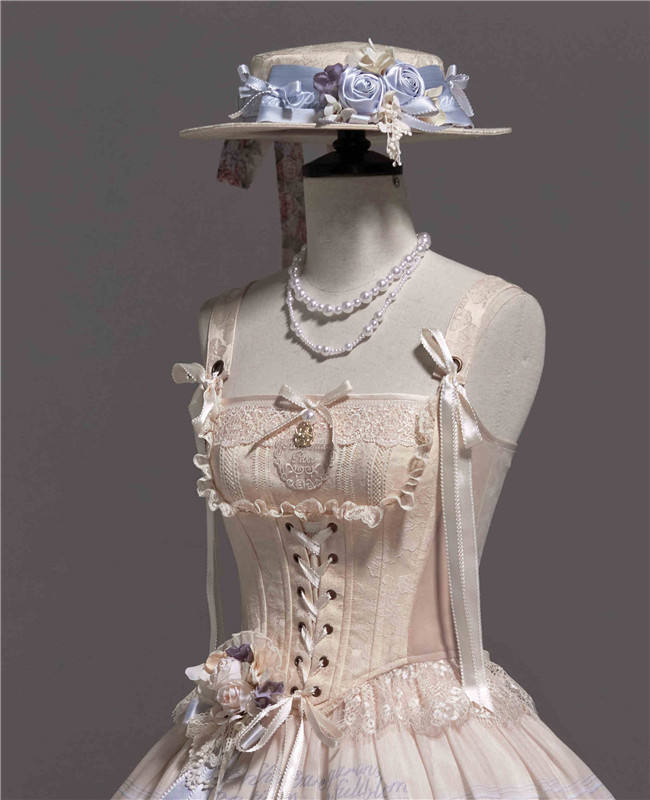 Romantic Rose Elegant Lolita Skirt, Top and Blouse