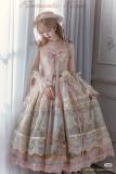 Romantic Rose Elegant Lolita Dress and Overskirt