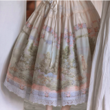 Romantic Rose Elegant Lolita Skirt, Top and Blouse