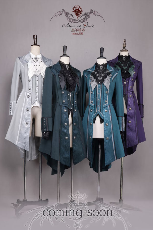 Arca Et Ovis the Wing of the Bats Gothic Ouji Lolita Jacket