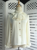 Queen's Game Ouji Lolita Blouse, Cape, Short Pants Red Green Blue
