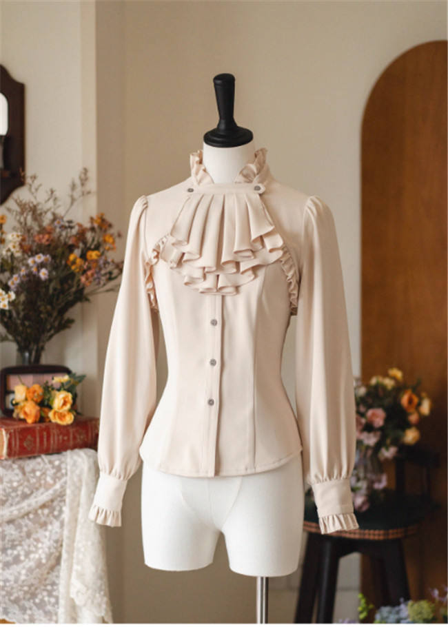 Forest Wardrobe Forest Letterhead Stripe Lolita Skirt, Coat and Blouse