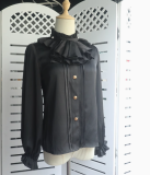 Queen's Game Ouji Lolita Blouse, Cape, Short Pants Red Green Blue