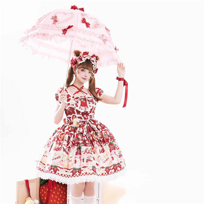 Nnstar Lenberry Bunny Sweet Lolita Dress and Headdress