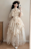 The God of Mountains Lolita Jumper Dress, Skirt, Top, Cape and Accessories