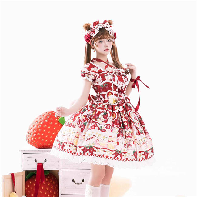 Nnstar Lenberry Bunny Sweet Lolita Dress and Headdress