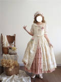 Miss Point Kitty and Rose Unicolor Lolita Dress