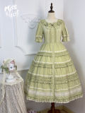 Miss Point Kitty and Rose Unicolor Lolita Dress