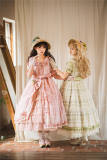 Miss Point Kitty and Rose Unicolor Lolita Dress