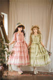 Miss Point Kitty and Rose Unicolor Lolita Dress