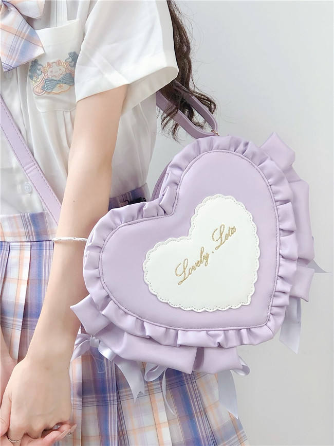 Sweet Heart Shaped Lolita Bag