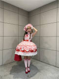 Dessert Lake Dog Convenience Store Sweet Lolita Dress