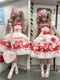 Dessert Lake Dog Convenience Store Sweet Lolita Dress