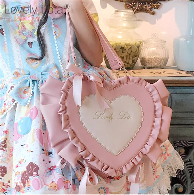 Sweet Heart Shaped Lolita Bag