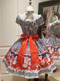 Dessert Lake Dog Convenience Store Sweet Lolita Dress