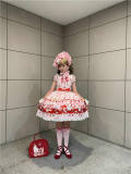 Dessert Lake Dog Convenience Store Sweet Lolita Dress