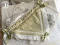 Green triangular scarf