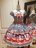 Dessert Lake Dog Convenience Store Sweet Lolita Dress