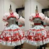 Dessert Lake Dog Convenience Store Sweet Lolita Dress