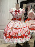 Dessert Lake Dog Convenience Store Sweet Lolita Dress