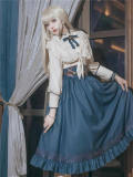 Unknown Song Vintage Lolita Skirt and Blouse