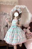 Summer Ice Cream Sweet Lolita Dress and Headbow