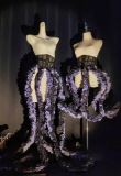 Cthulhu Tentacle Shape Adjustable Dress, Petticoat and Blouse