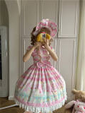 Summer Ice Cream Sweet Lolita Dress and Headbow