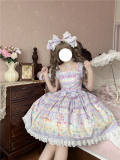 Summer Ice Cream Sweet Lolita Dress and Headbow